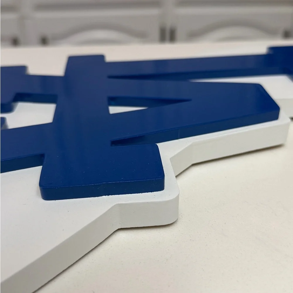 CUSTOM MADE 3D LAYER LOS ANGELES DODGERS WOOD SIGN